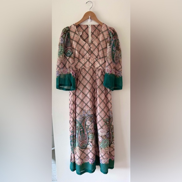 VINTAGE 70s Gunne Sax Style Prairie Dress - Picture 16 of 16